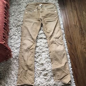 True Religion Khaki Pants size 28